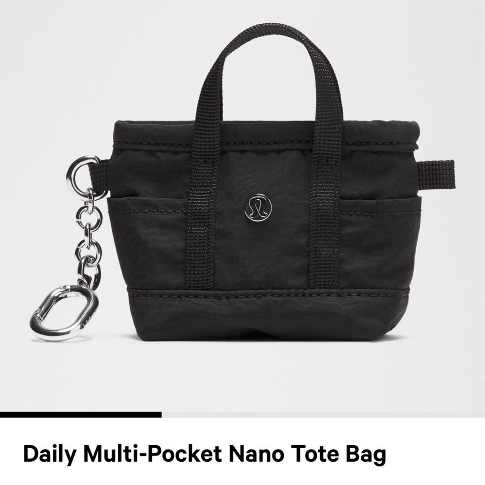 Lululemon Multi-pocket nano tote bag